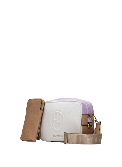 Hispanitas BV232678 Panna, Tan & Lavender Cross Body Bag