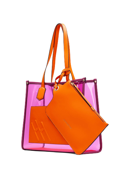 Hispanitas BV232684 Orchid Pink & Orange Shoulder Bag