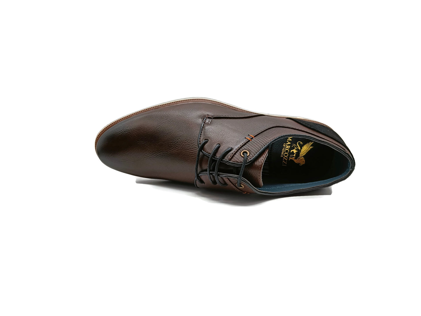 Marcozzi of Venice Barcelona Oak Brown Formal Lace Shoes