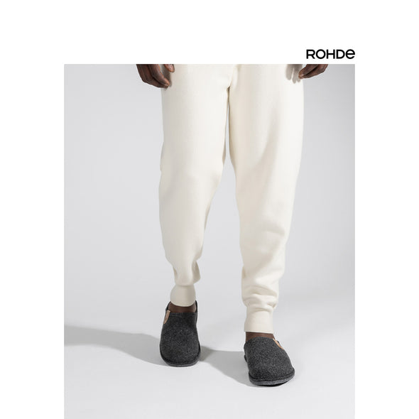Rohde 6940-82 Anthracite Grey Recycled Felt Slippers