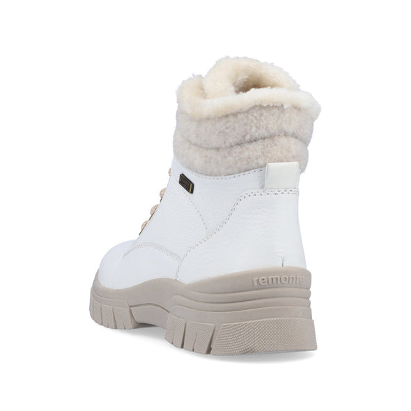 Remonte D0E71-80 Tex White Lace Winter Boots