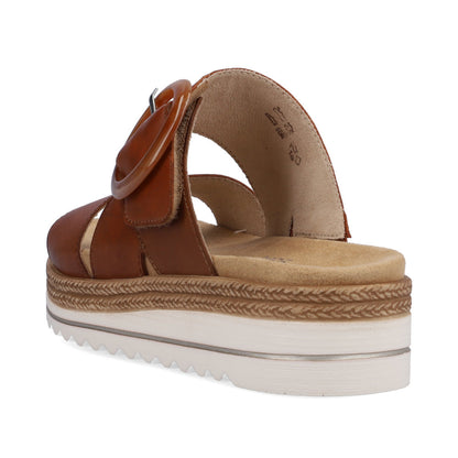 Remonte D0Q51-24 Brown Slip On Sandals