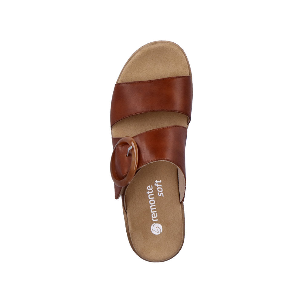 Remonte D0Q51-24 Brown Slip On Sandals