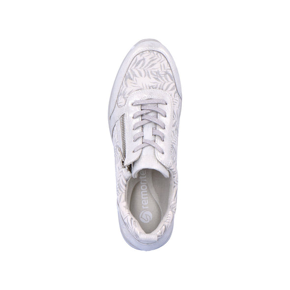 Remonte D2401-91 Ice Silver Sneakers with Zip