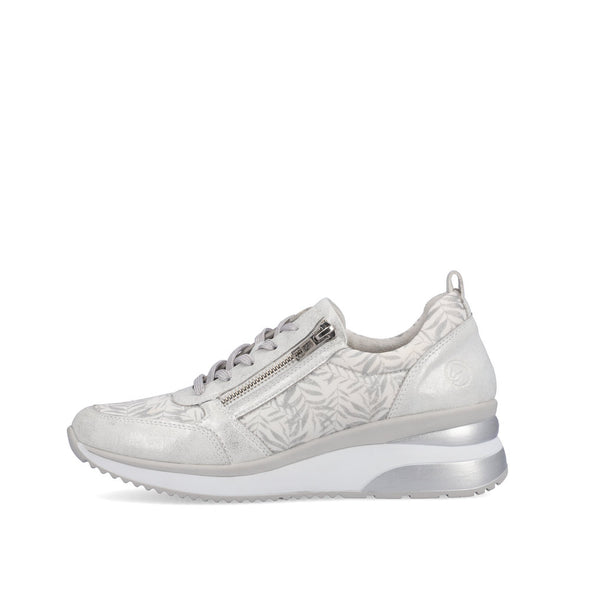Remonte D2401-91 Ice Silver Sneakers with Zip
