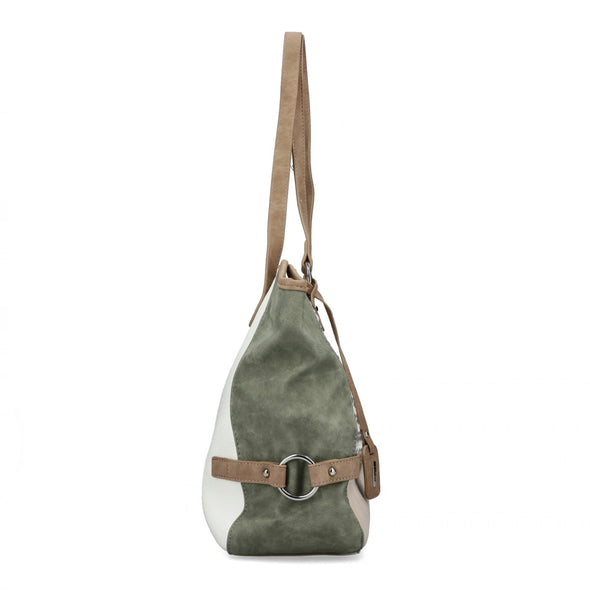 Rieker H1066-96 Beige Combi Handbag