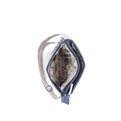 Rieker H1346-16 Blue Combi Shoulder Bag