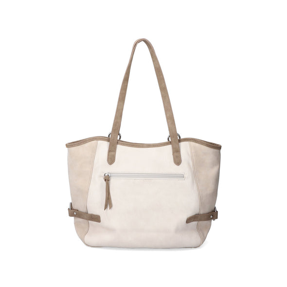 Rieker H1499-60 Ivory & Ginger Brown Handbag
