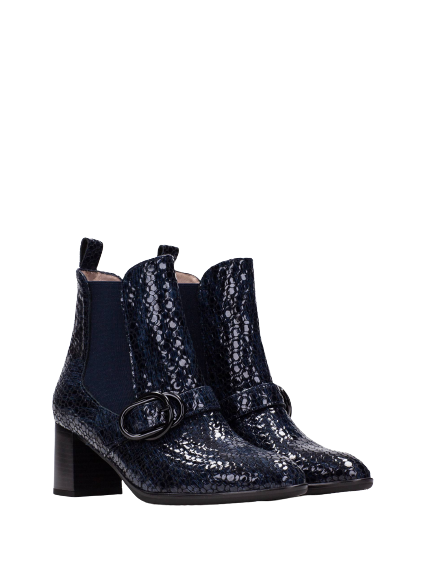 Hispanitas HI222356 Selena Marine Navy Ankle Boots