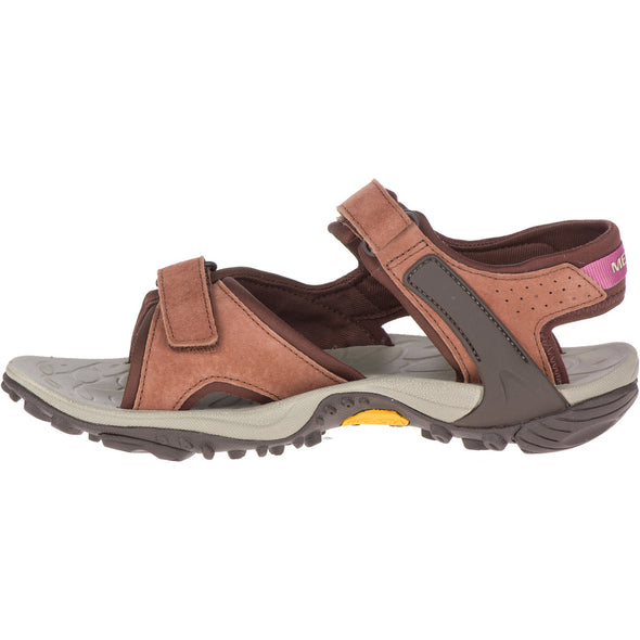 Merrell J033602 Kahuna Chocolate Brown Velcro Straps Sandals