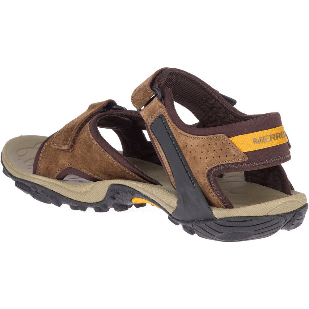 Merrell J033667 Kahuna 4 Strap Brown Velcro Straps Sandals