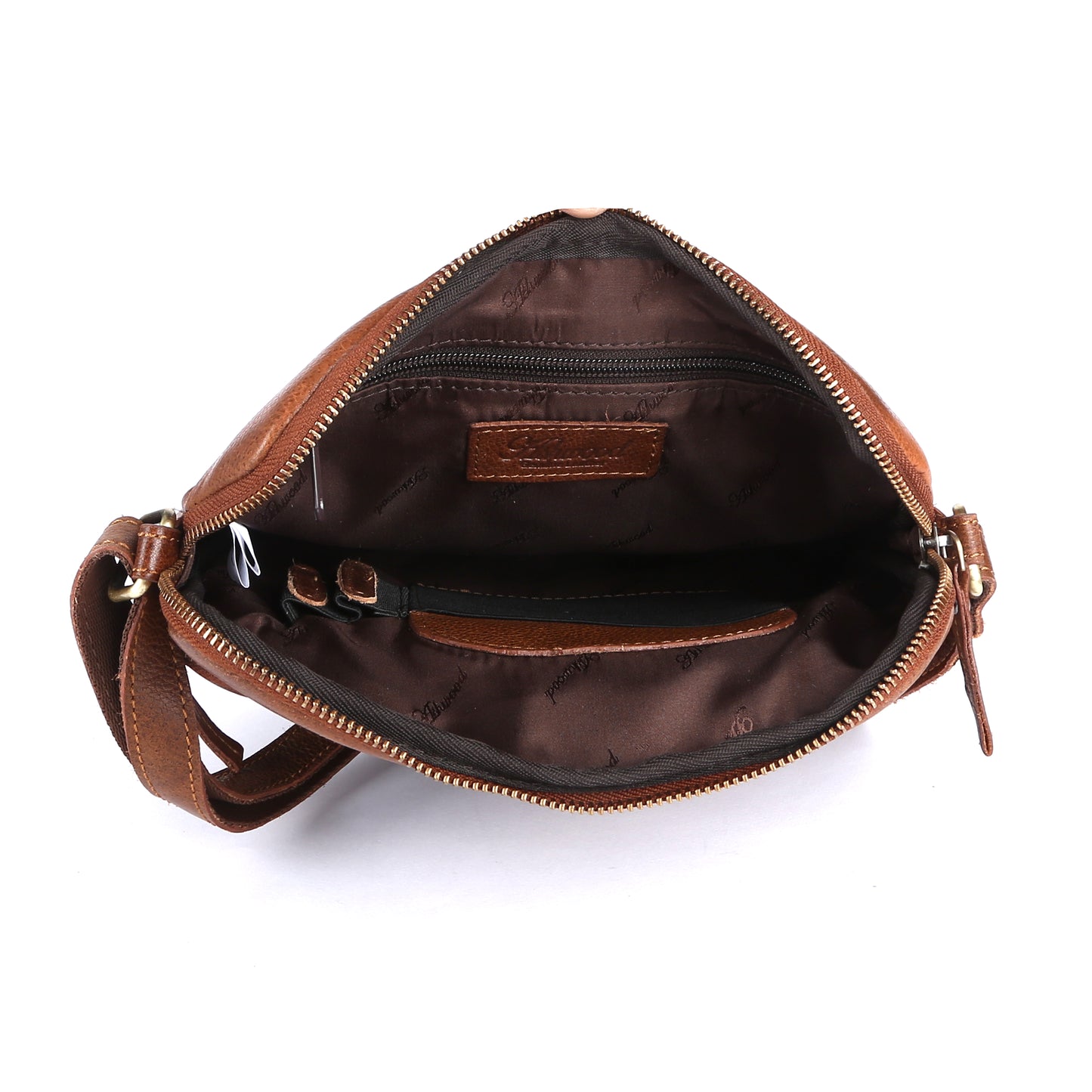 Ashwood Leather M-52 Cognac Tan Body Bag