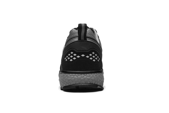 G Comfort M-9911S Walking Black Lace Trekking Trainers