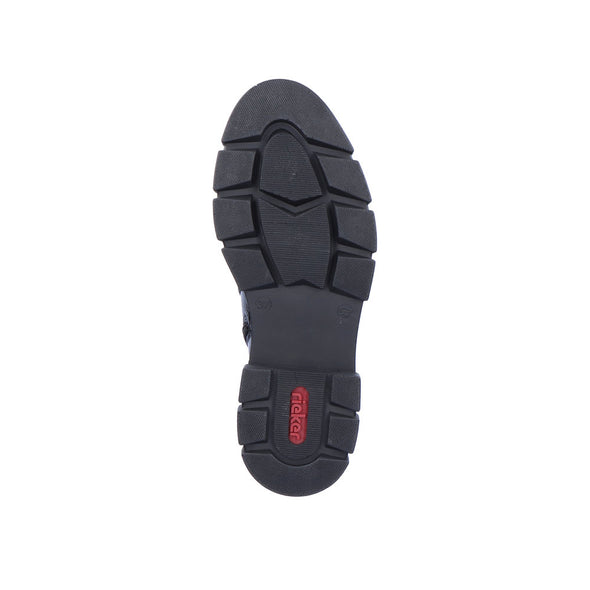 Rieker M3854-02 Patent Black Chelsea Boots