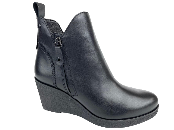 Desiree Shoes Marvi1 Diana Black Ankle Boots