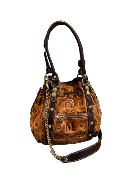 Marino Orlandi MO4130C Brown Handbag
