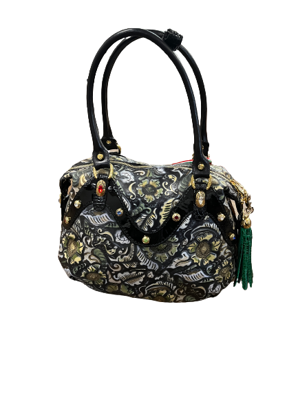Marino Orlandi MO4295W Grey/Green Combi Handbag