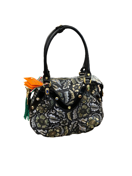 Marino Orlandi MO4295W Grey/Green Combi Handbag