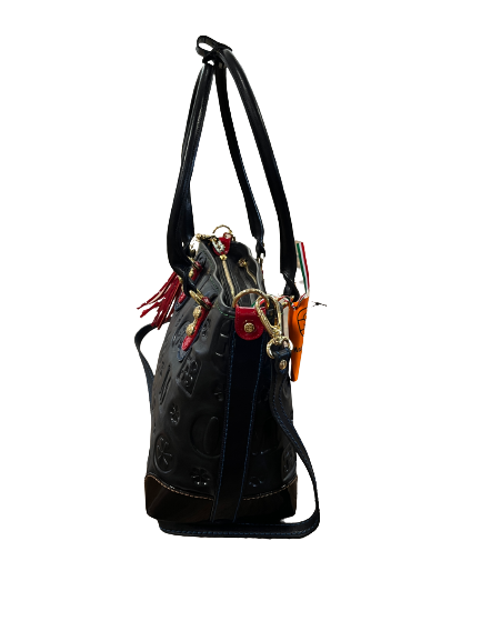 Marino Orlandi MO4645C Black Combi Handbag