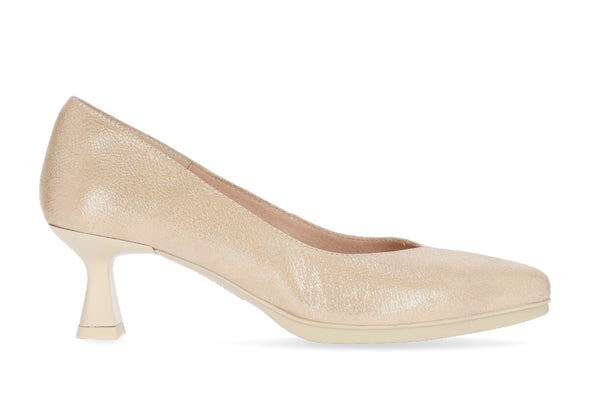 Desiree Shoes Maia10 Astana Champagne Gold Heels