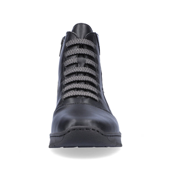 Rieker N3374-00 Black Combi Boots