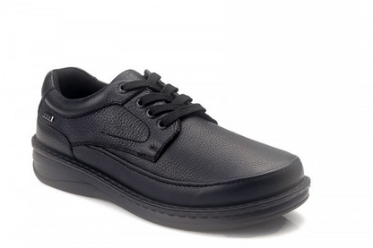 G Comfort P-3706 S Black Lace Up Runner Water Resistant