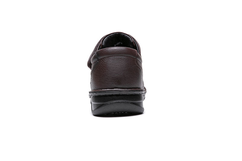 G Comfort P-3708 Dark Brown Velcro Shoes