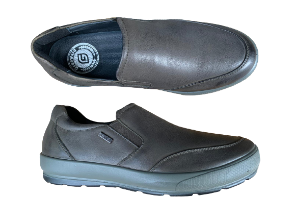 G Comfort P-8751 Espresso Green Tex Slip On Shoes