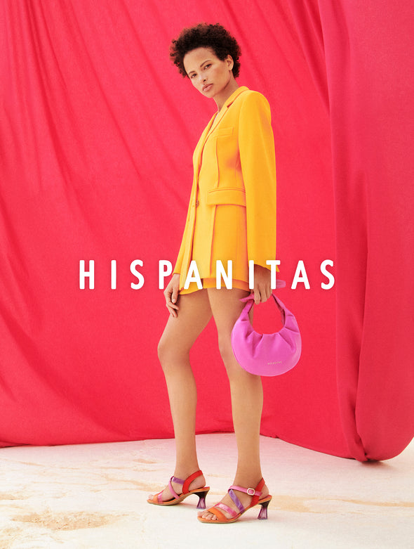 Hispanitas CHV232635 Papaya Pink, Purple & Orange Strappy Sandals