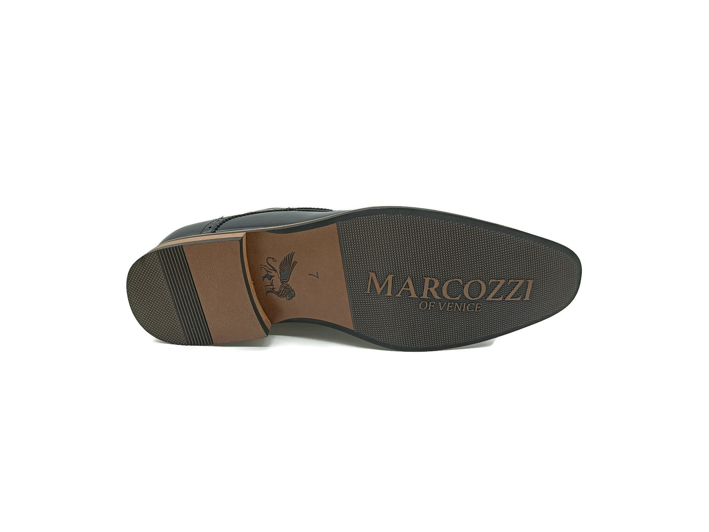 Marcozzi of Venice Prague Ash Black Lace Formal Shoes