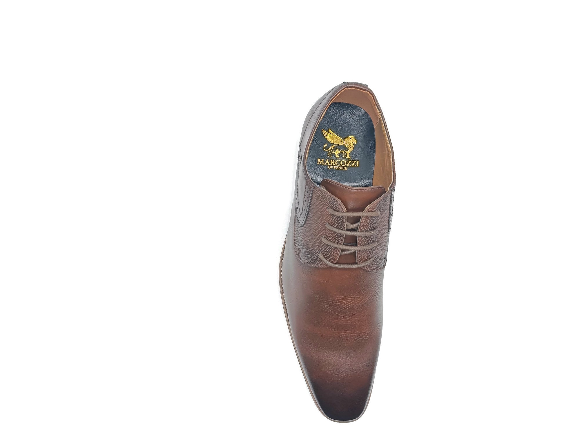 Venice) Mens Venice Tan Formal Lace-up Shoes in Brown