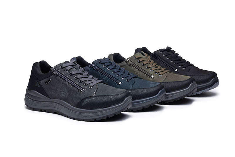 G Comfort R-1281LK Navy Blue Combi  Sneakers with Rolling Fitness