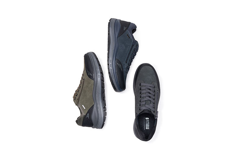 G Comfort R-1281LK Navy Blue Combi  Sneakers with Rolling Fitness