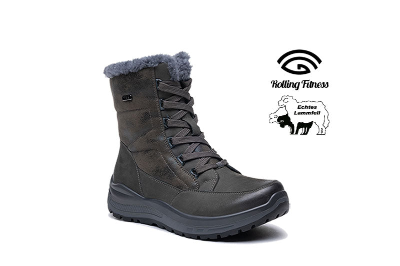 G Comfort R-5586 Grey/Green Boots