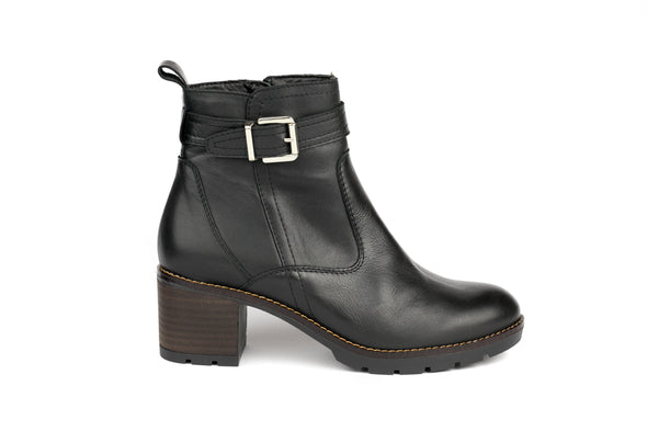 Desiree Shoes Rosy15 Diane Black Ankle Boots