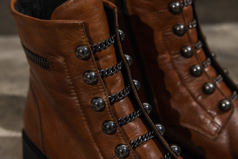 Remonte D8670-22 Brown Chain Boots