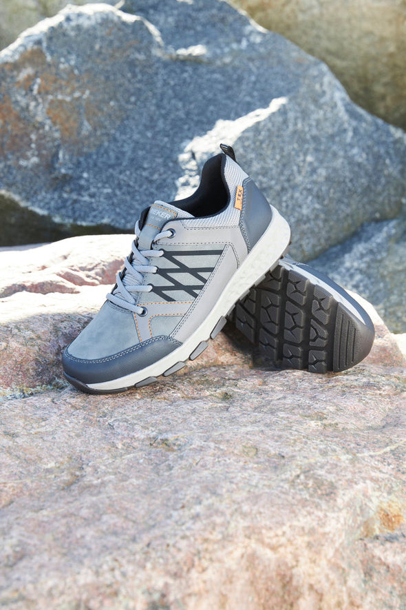 Rieker B6711-40 Tex Grey Lace Sneakers
