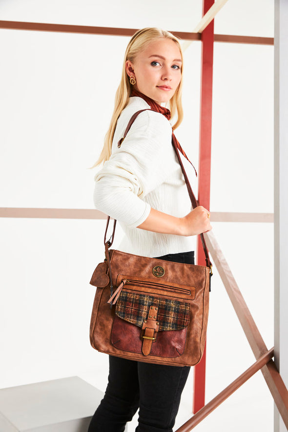 Rieker H1340-22 Brown Combi Bag