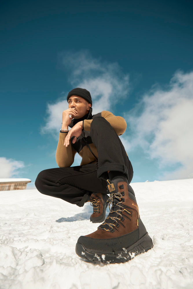 Rieker U0171-25 Evolution Tex Brown & Black Boots