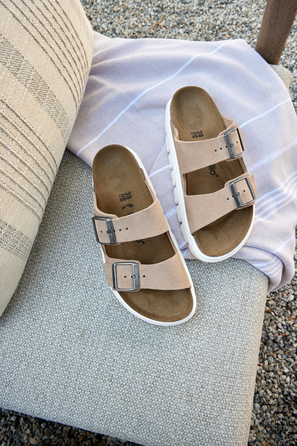 Birkenstock 1024950 Arizona Papillio Chunky LEVE Warm Sand Sandals