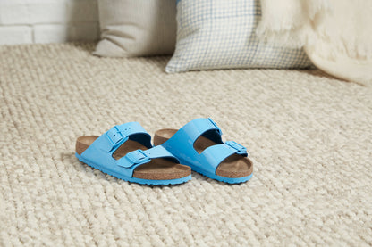 Birkenstock 1024105 Arizona BS Patent Sky Blue Sandals