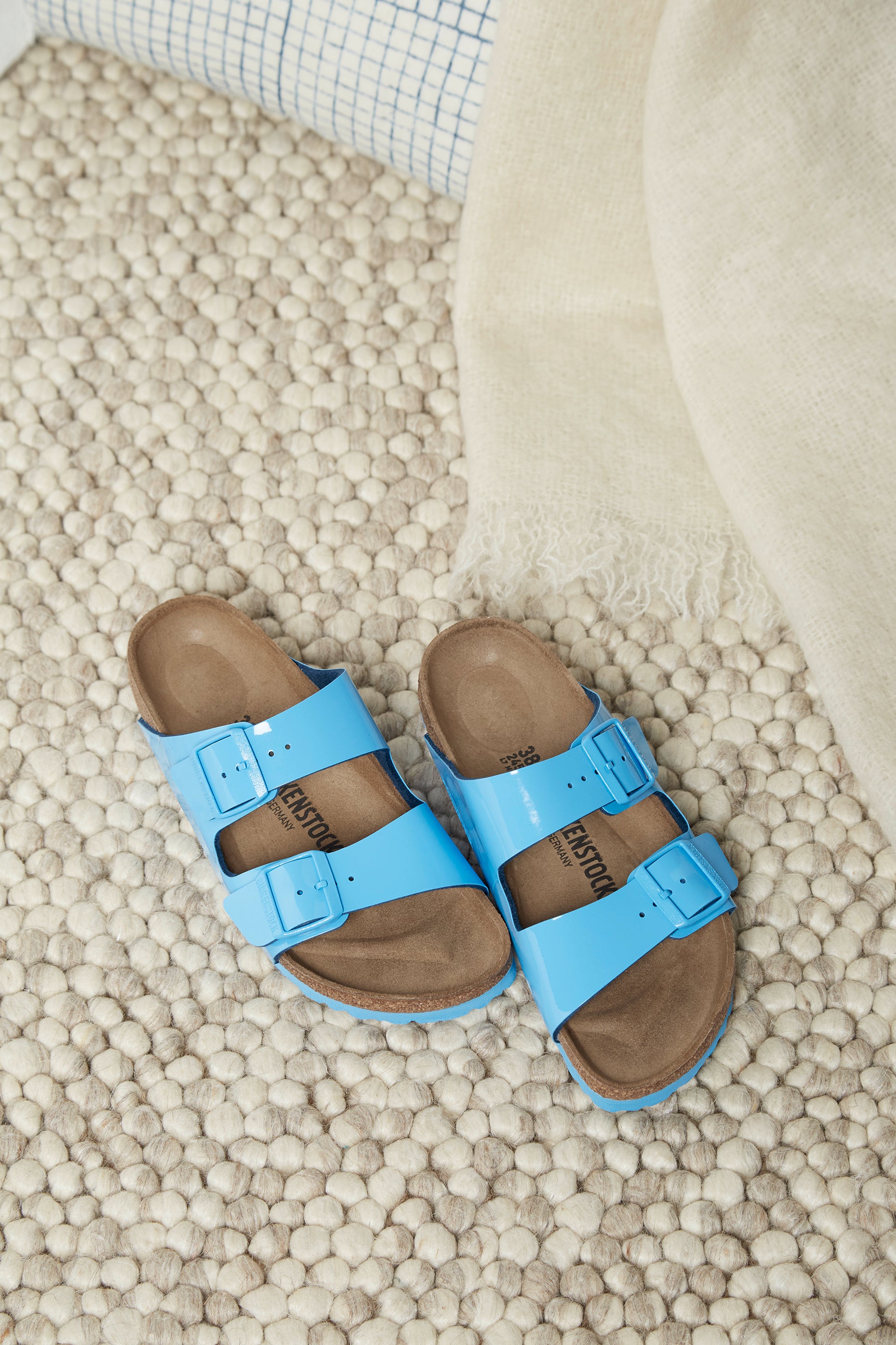 Birkenstock bleu outlet turquoise