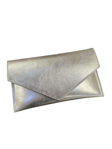 Sempre T36 L/S Silver Formal Clutch Bag