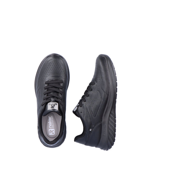 Rieker U0501-00 Evolution Black Lace Sneakers