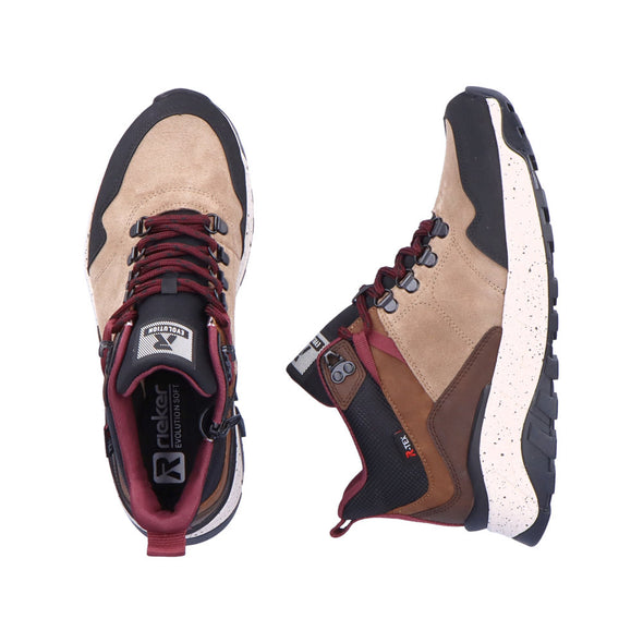 Rieker W0062-64 Evolution Tex Black Combi Sneakers