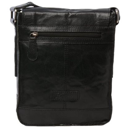Ashwood Leather 8341 Black Body Bag