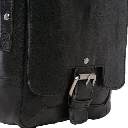 Ashwood Leather 8341 Black Body Bag