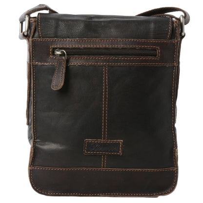 Ashwood Leather 8341 Brown Body Bag