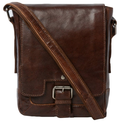 Ashwood Leather 8341 Tan Body Bag