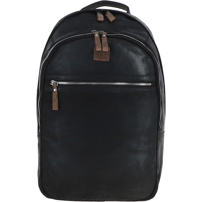 Ashwood Leather 4555 Black/Mud Milled VT Rucksack